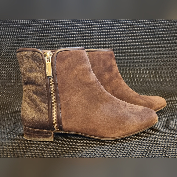 Louise et Cie Suede and Calf Hair Boots - Picture 5 of 11